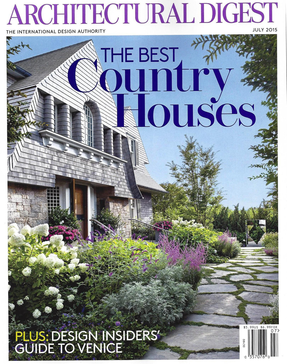 Architectural Digest - July 2015