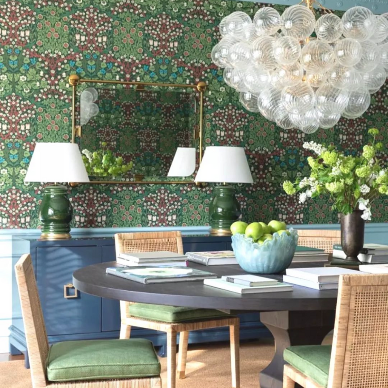 Charleston Table Lamps In Thyme