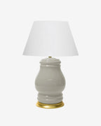 Greige on Gold Stand with 16" Empire