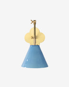 Cornflower with Hewn Brass