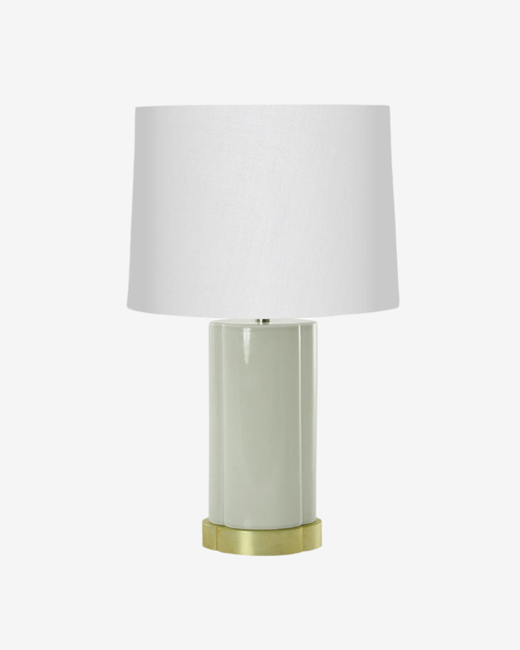 Greige on Gold Stand with 14" Drum