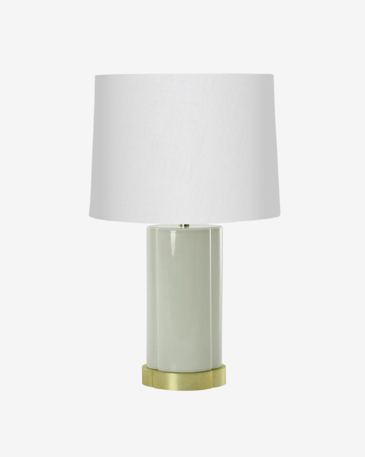 Greige on Gold Stand with 14&quot; Drum