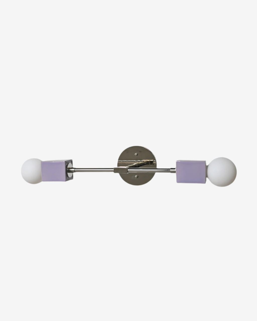 Lilac with Polished Nickel