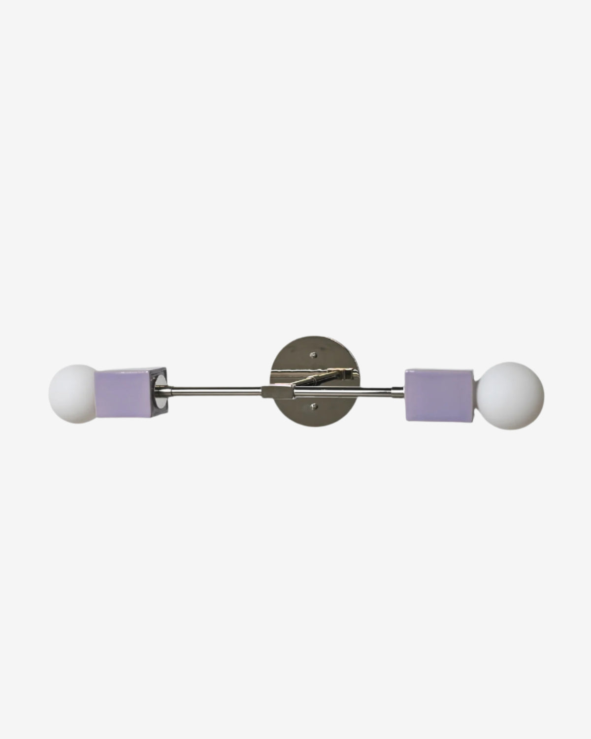 Lilac with Polished Nickel