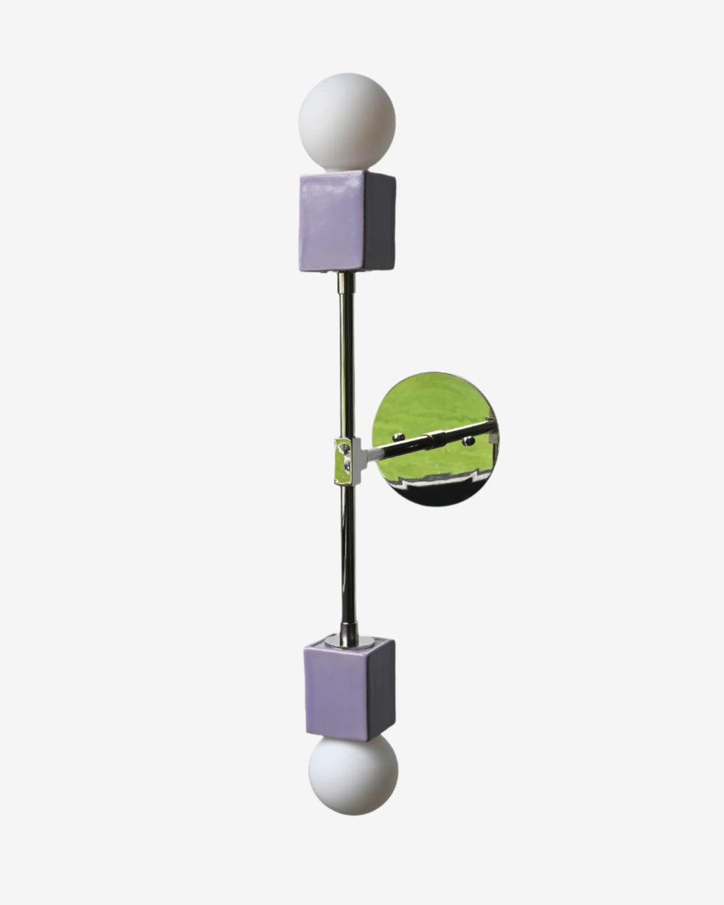 Lilac with Polished Nickel