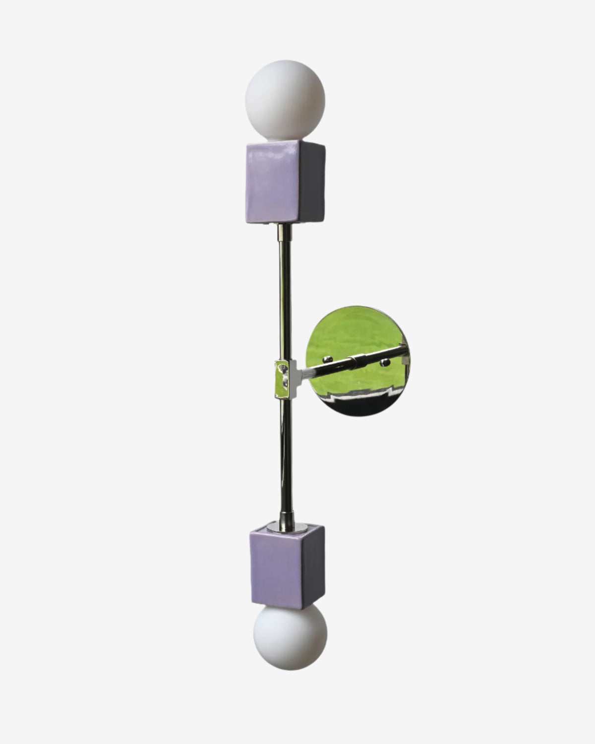 Lilac with Polished Nickel