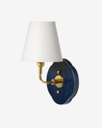 Navy with Hewn Brass