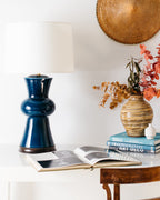 Navy on Walnut Stand with 16" Drum