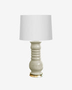 Greige on Gold Stand with 14" Drum