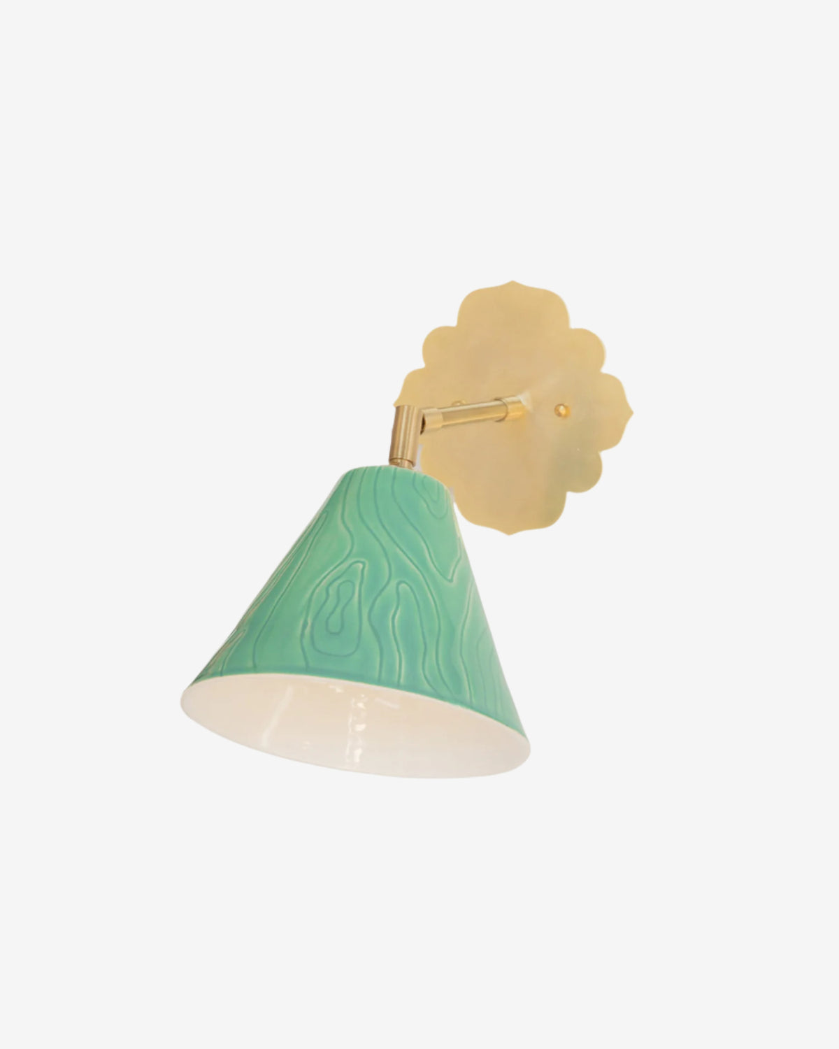 Lagos Faux Bois with Hewn Brass