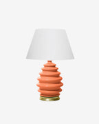 Papaya on Gold Stand with 16" Empire