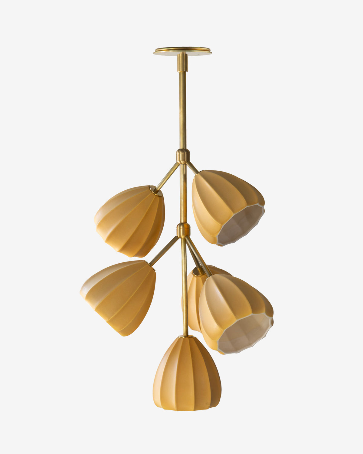 Matte Golden Hour with Hewn Brass Hardware