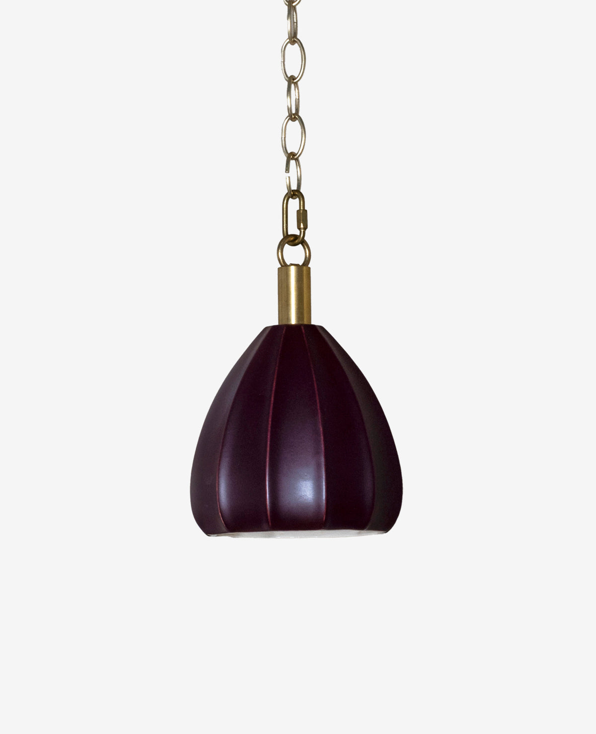 Matte Crowberry with Hewn Brass Hardware