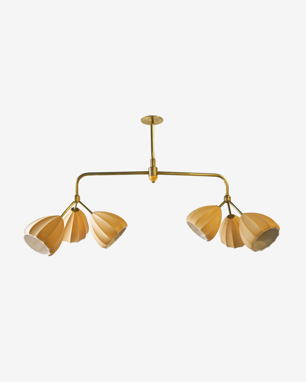 Matte Golden Hour with Hewn Brass Hardware