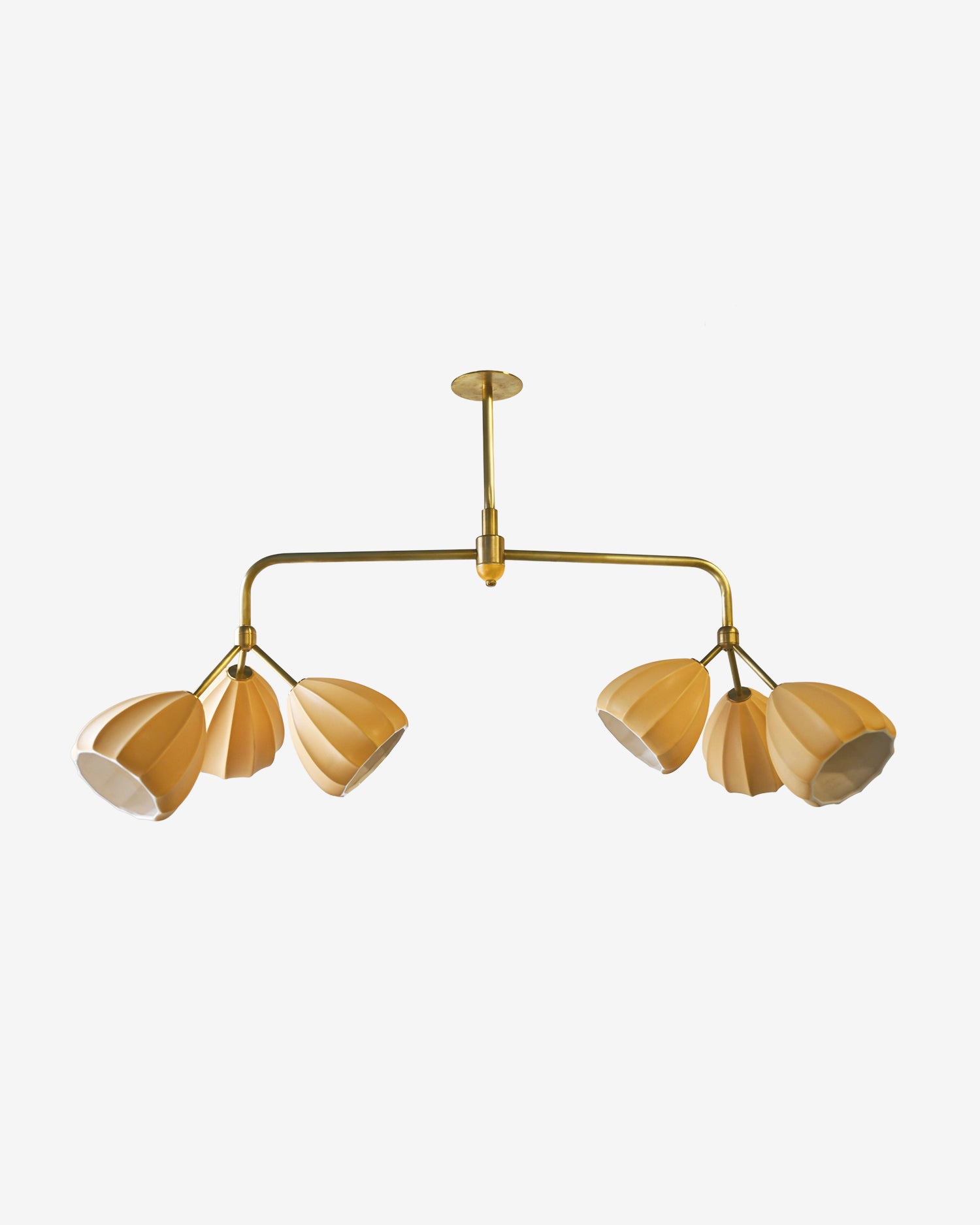 Matte Golden Hour with Hewn Brass Hardware