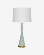 Blue Celadon on Gold Stand with 16" Drum
