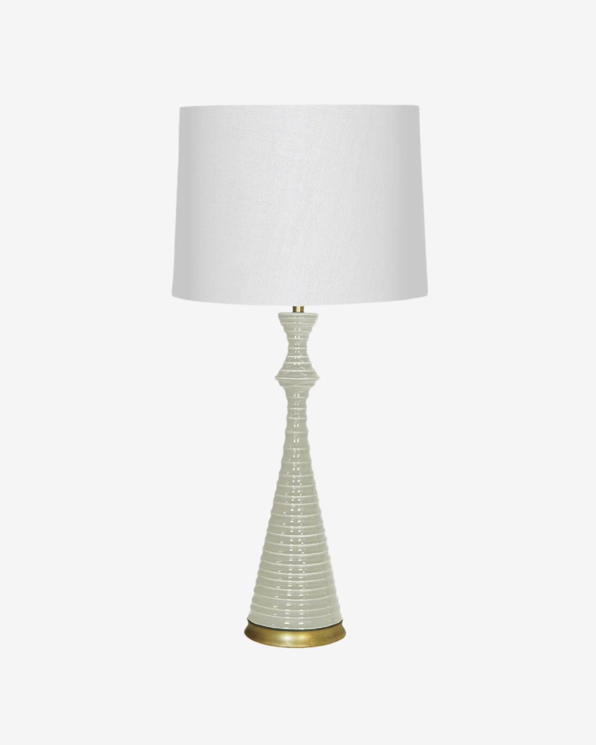 Greige on Gold Stand with 16&quot; Drum
