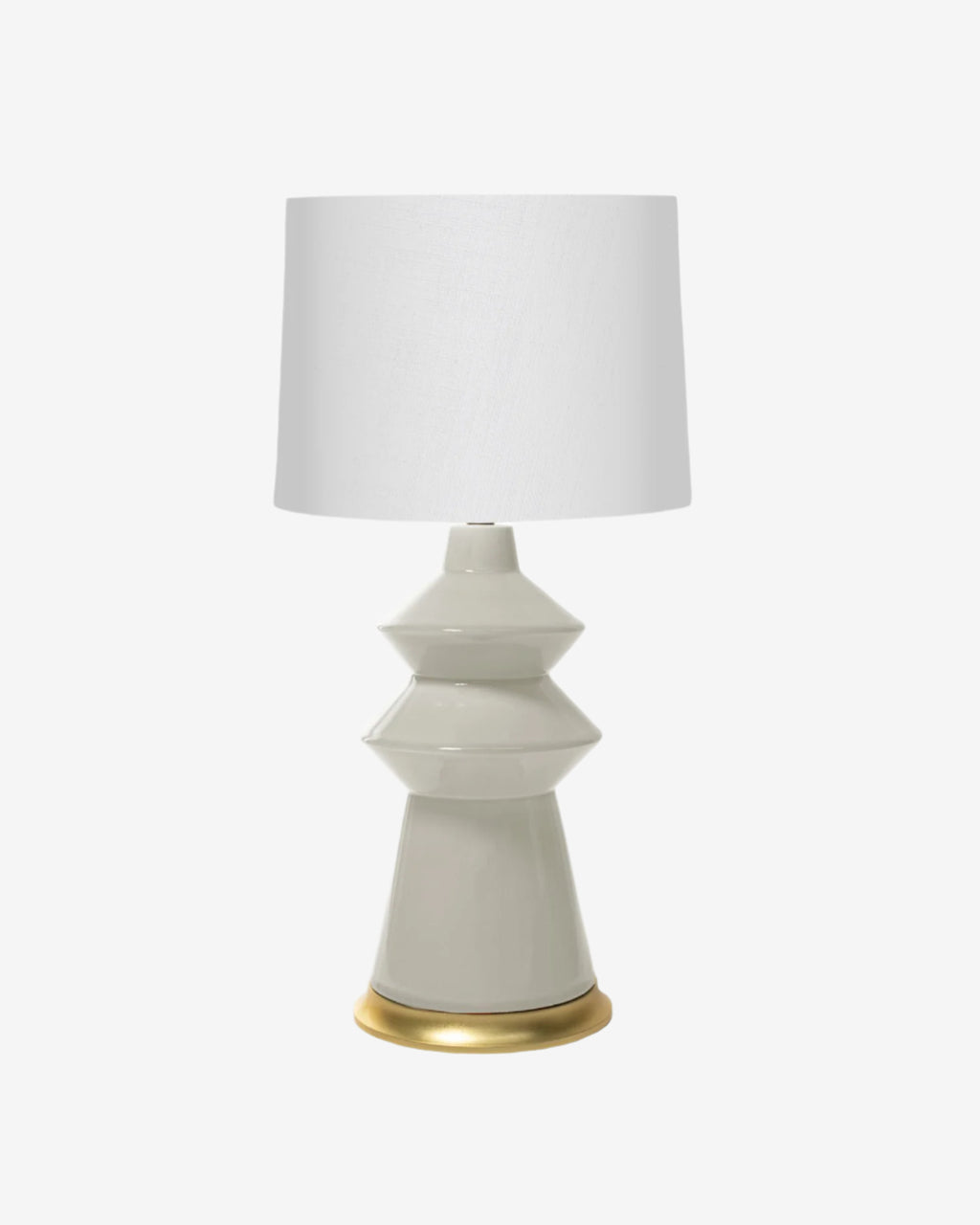 Greige on Gold stand with 14" Drum