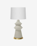 Greige on Gold stand with 14" Drum