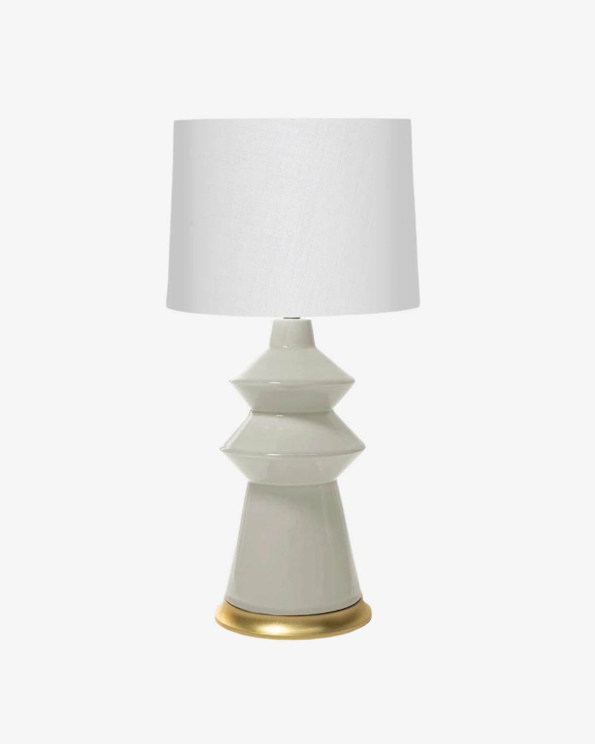 Greige on Gold stand with 14" Drum