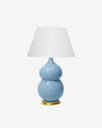 Cornflower on Gold Stand with 16" Empire