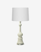 White Parchment on Warm Silver Stand with 14" Drum