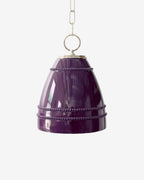 Aubergine with Polished Nickel