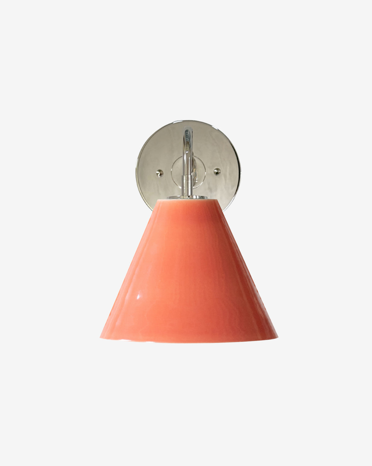 Papaya with Polished Nickel