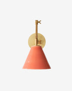 Papaya with Hewn Brass