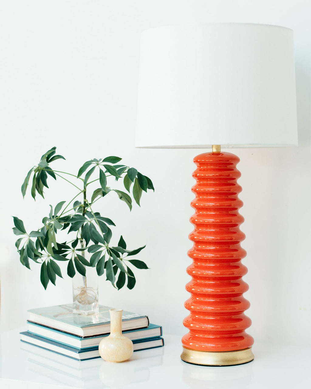 Quince on Gold Stand with 16" Drum