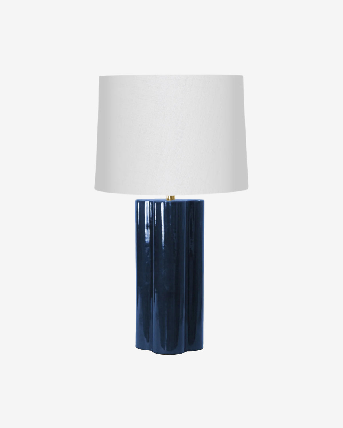 Navy with 16" Drum Shade