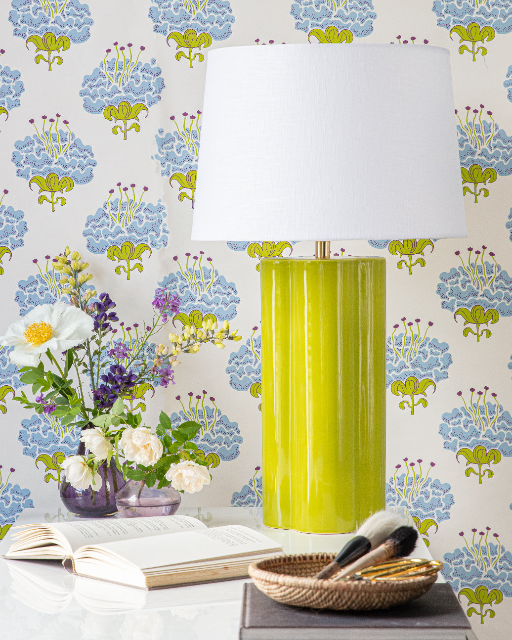 Lime with 16" Drum Shade