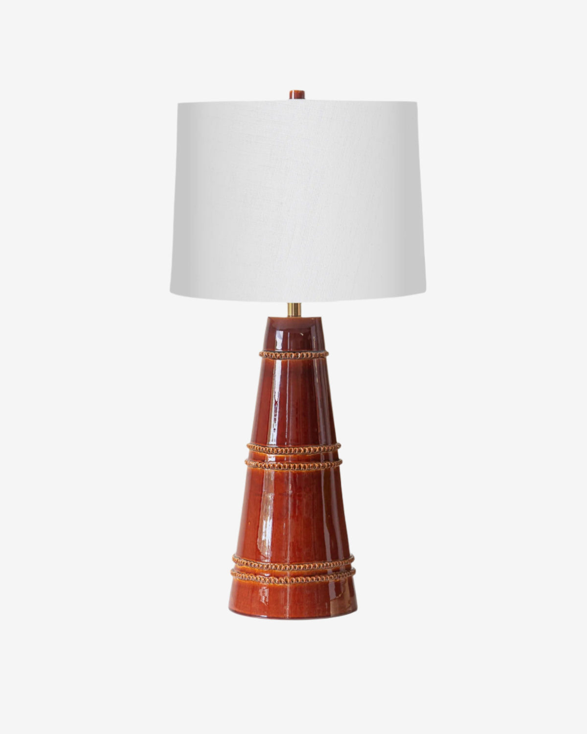 Amber With 16&quot; Drum Shade
