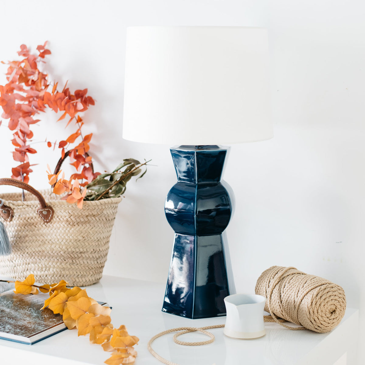 Navy with 14" Drum