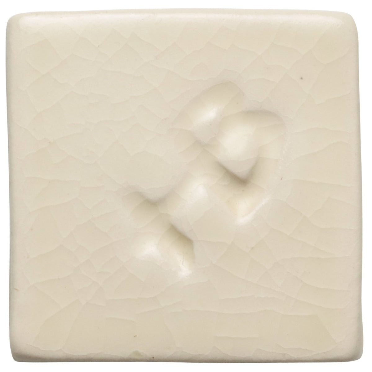 White Satin Crackle